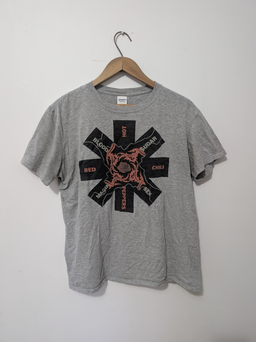 🌶️ RHCP 🌶️ 2016 Blood Sugar Sex Magik Grey Concert T-Shirt (L)